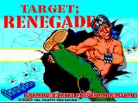 Target Renegade sur Amstrad CPC